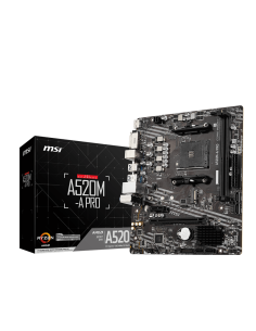 MAINBOARD MSI A520M-A-PRO AM4 AMD