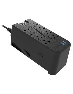 ESTABILIZADOR FORZA FVR-1222 1200VA / 600W 8 SALIDAS / 2USB