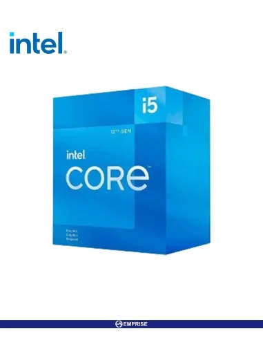 PROCESADOR INTEL CORE I5 12400F LGA 1700