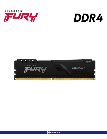 MEMORIA RAM KINGSTON FURY BEAST 8GB DDR4 3200 MHZ