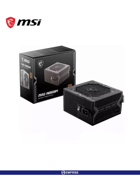 FUENTE DE PODER MSI MAG A650BN 650W 80 PLUS BRONZE