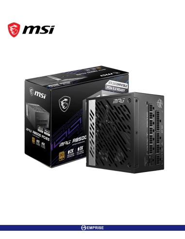 FUENTE DE PODER MSI 850W 80 PLUS GOLD MODULAR PCLE 5.0