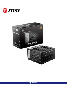 FUENTE DE PODER MSI 1000W 80 PLUS GOLD MODULAR PCLE 5.0