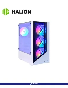 CASE GAMER HALION DRAGON CR15 BLANCO FUENTE 500W 4 FAN ARGB V/TEMPLADO