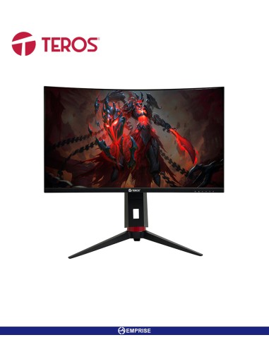 MONITOR GAMING TEROS TE-2765G 27" CURVO VA QHD 2K 165Hz 1MS PIVOTE