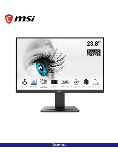 MONITOR GAMING MSI MP2412 24P 100HZ 1MS VA FREESYNC