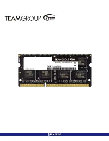 MEMORIA RAM TEAMGROUP ELITE SODIMM 8GB 3200MHZ DDR4