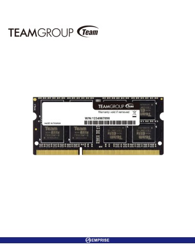 MEMORIA RAM TEAMGROUP ELITE SODIMM 16GB 3200MHZ DDR4