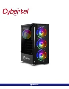 CASE GAMING CYBERTEL STRIKER BLACK 4 FAN V/TEMPLADO