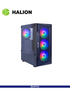 CASE GAMER HALION MARTE CR28 FUENTE 500W 4 FAN ARGB V/TEMPLADO MALLA