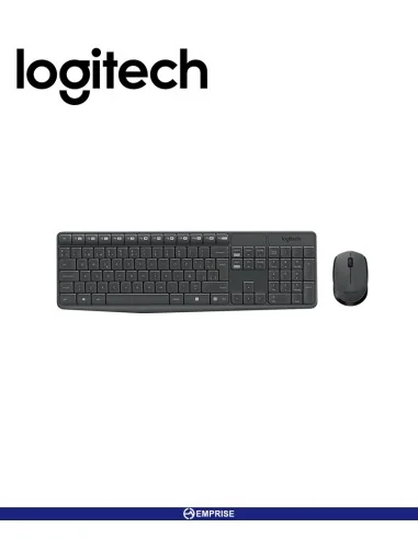 KIT TECLADO Y MOUSE LOGITECH INALAMBRICO MK235