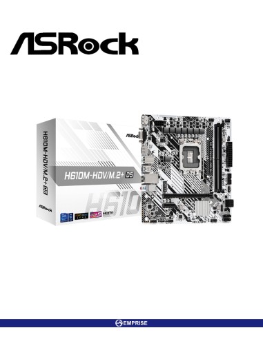 MAINBOARD ASROCK H610-HDV M.2 DDR5 LGA1700