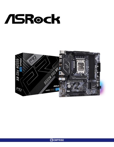 MAINBOARD ASROCK B660M PRO RS DDR4 LGA1700