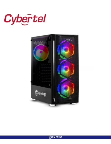 CASE GAMING CYBERTEL ELEMENT ATX 6FAN