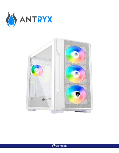 CASE GAMING ANTRYX FX710 ARGB 4FAN WHITE