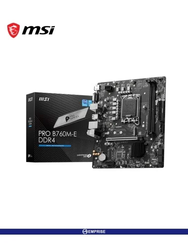 MAINBOARD MSI PRO B760M-E DDR4 LGA 1700