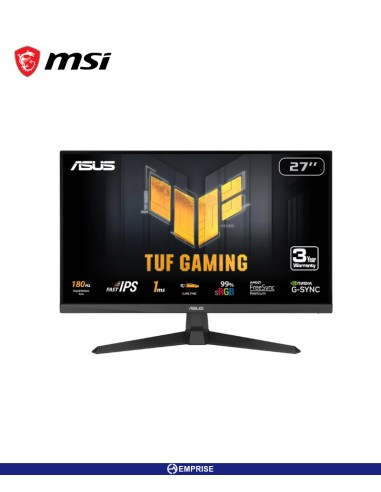 MONITOR  ASUS TUF VG279Q3A 27" FHD 180HZ 1MS G-SYNC