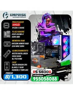 PC GAMING 3 | AMD RYZEN 5 5600G | 16GB | 500GB