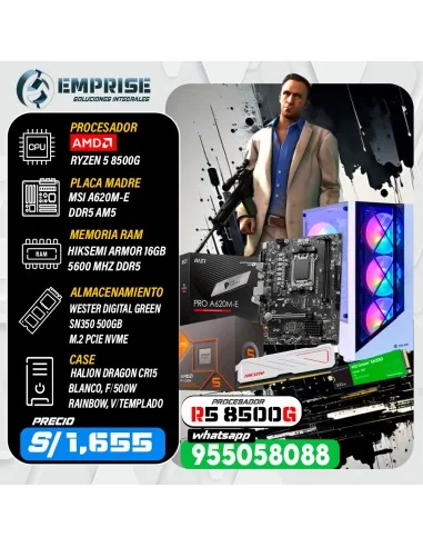 PC GAMING 5 | AMD RYZEN 5 8500G | 16GB | 500GB