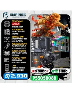 PC GAMING 13 | AMD RYZEN 5 5600X | 16GB | 500GB | RTX 3060 12GB