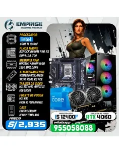 PC GAMING 26 | INTEL I5 12400F | 16GB | 500GB | RTX 4060 8GB