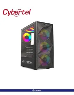 CASE CYBERTEL DYNAMO 4FAN RGB BLACK