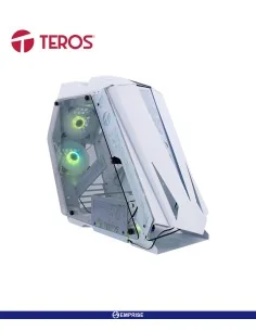 CASE TEROS TE-1316G 4FAN RGB WHITE