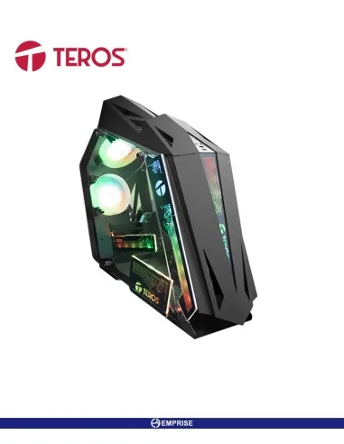 CASE TEROS TE-1314G 4FAN RGB BLACK